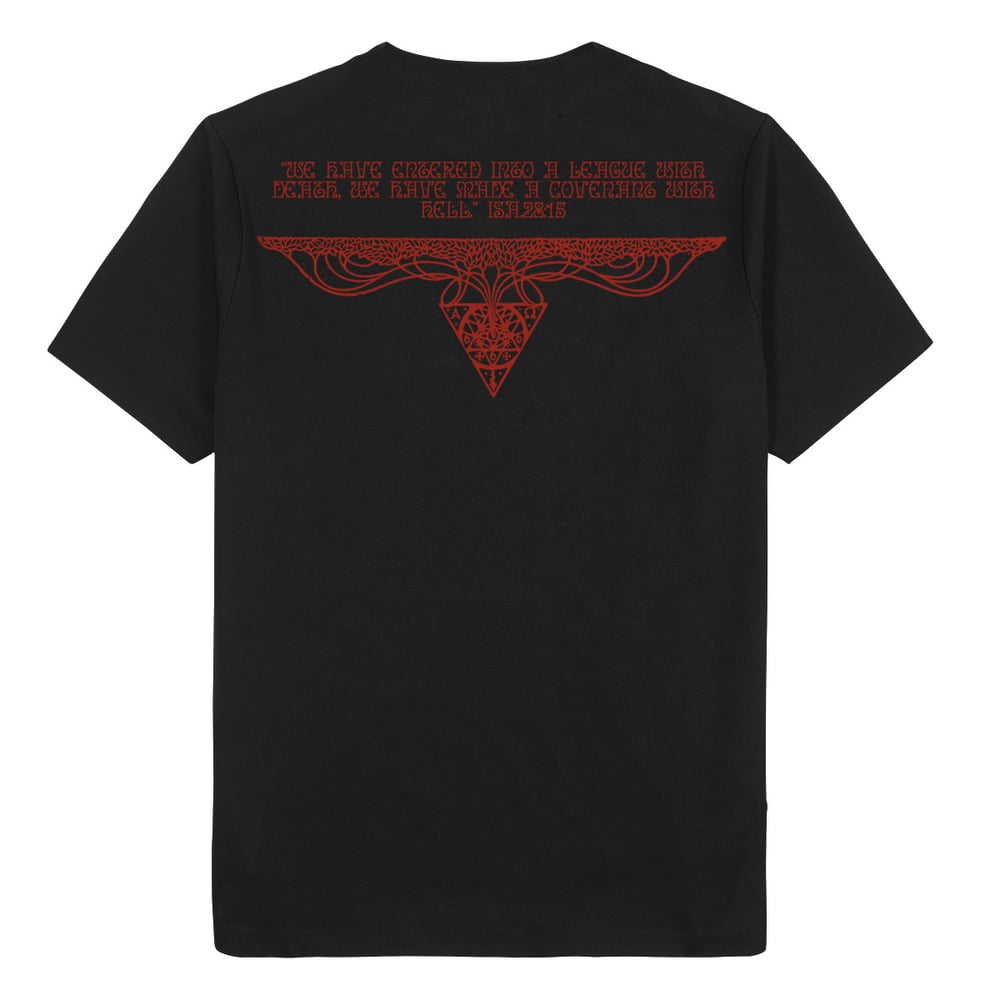 Image of The Devil's Blood Clock Black T-Shirt