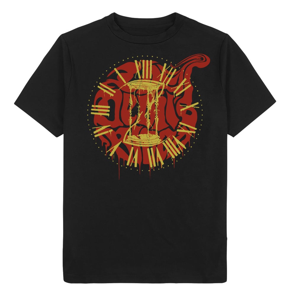 Image of The Devil's Blood Clock Black T-Shirt