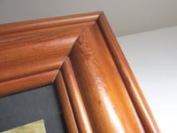 Image 15 of Landscape Stream & Watermills by Meynder Hobbema (b 1638) Small Vintage Print, Framed (frame wear)