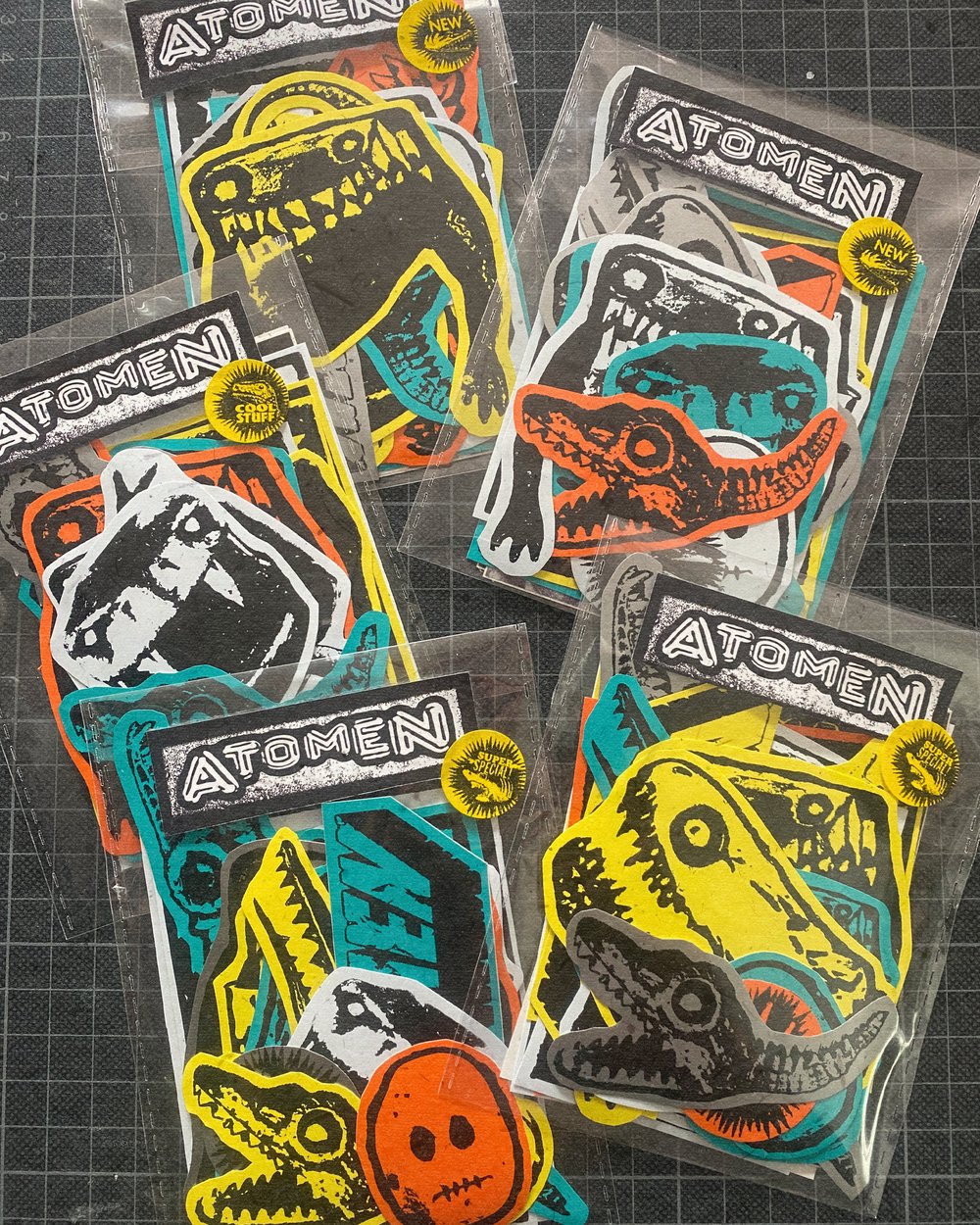 New Atomen Sticker Pack