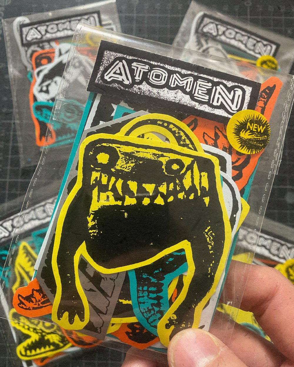 New Atomen Sticker Pack