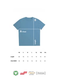 Image 3 of Fuck you: Mineral Blue - White