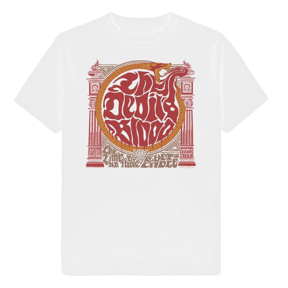 Image of The Devil's Blood Cover White T-Shirt
