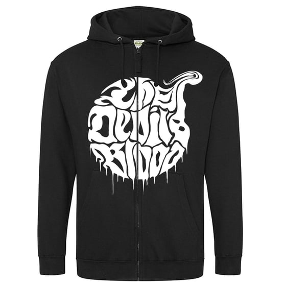 Image of The Devil's Blood I'll Be Your Ghost Black Zip Up Hoodie