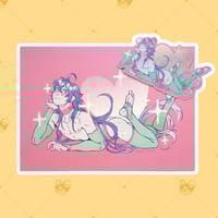 Image 1 of „Sweet and Spicy” print and sticker