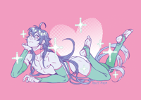 Image 4 of „Sweet and Spicy” print and sticker