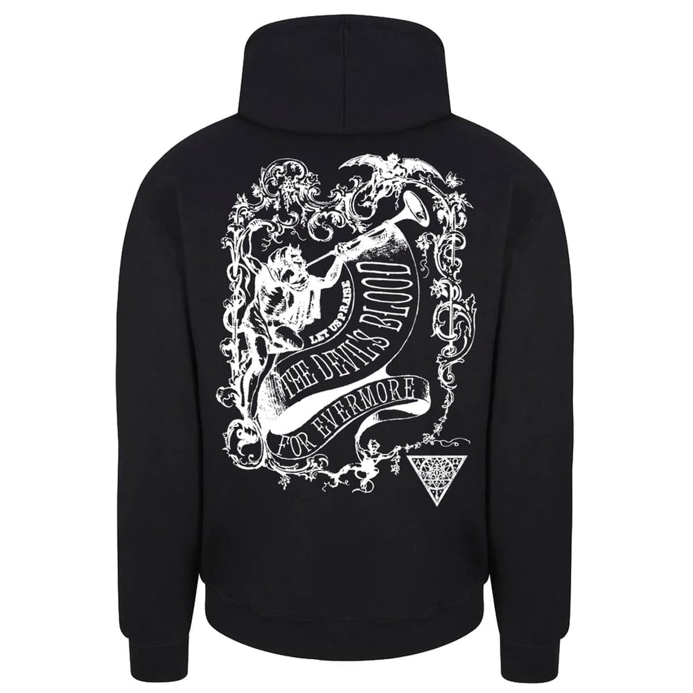 Image of The Devil's Blood Let Us Praise Black Zip Up Hoodie