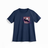 Image 1 of Resting by the Moon - Pocket Tee