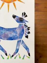 Image 2 of Kreidezeichnung Pferd (Original) 