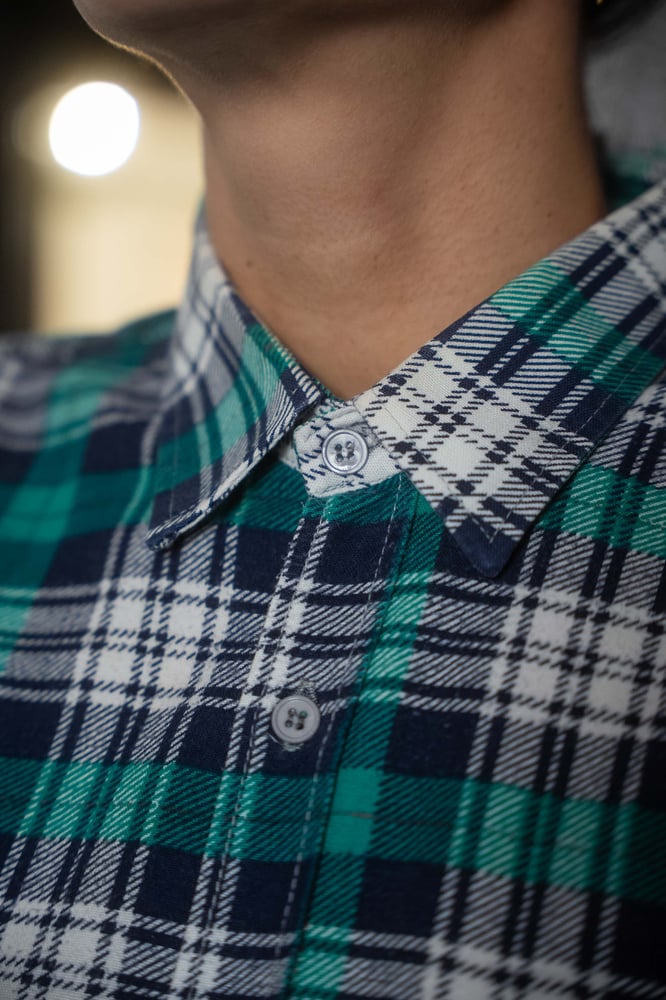 Image of Maxi abito in flanella