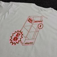 Image 2 of juicepack crew shirt white