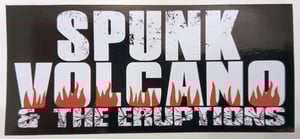 Image of Spunk Volcano & the Eruptions -  4 Vinyl Stickers Set