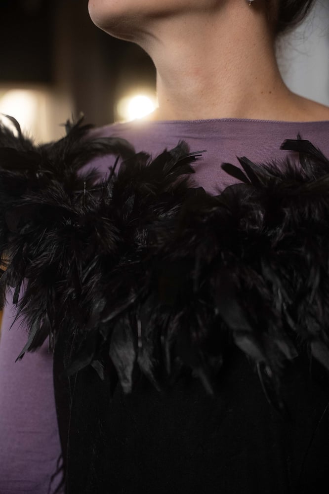 Image of Abito piume