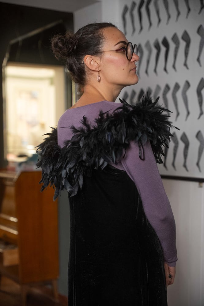 Image of Abito piume