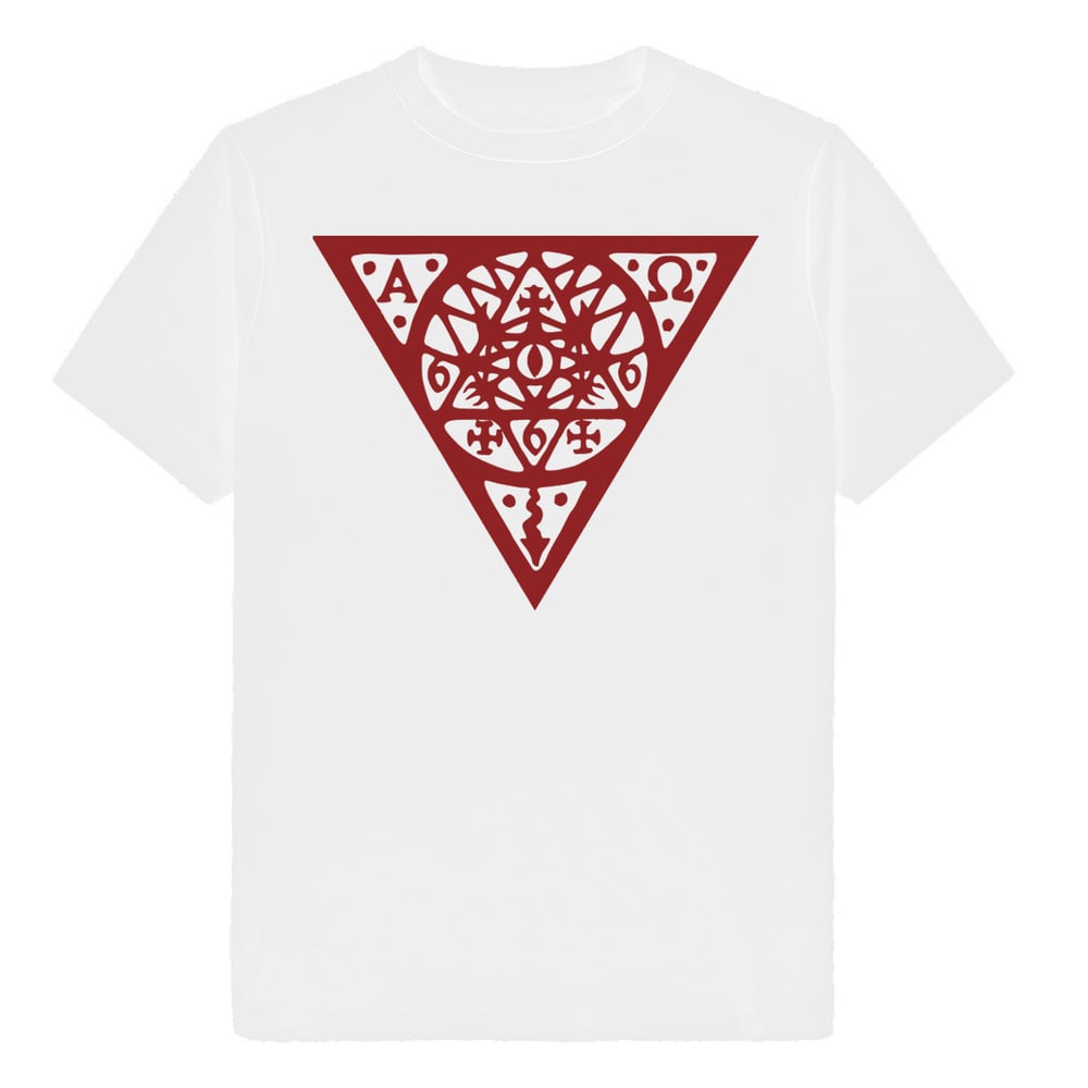 Image of The Devil's Blood Let Us Praise White T-Shirt