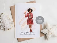 Image 1 of Cheers to Christmas - Personalised Christmas Card 