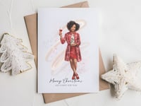 Image 2 of Cheers to Christmas - Personalised Christmas Card 