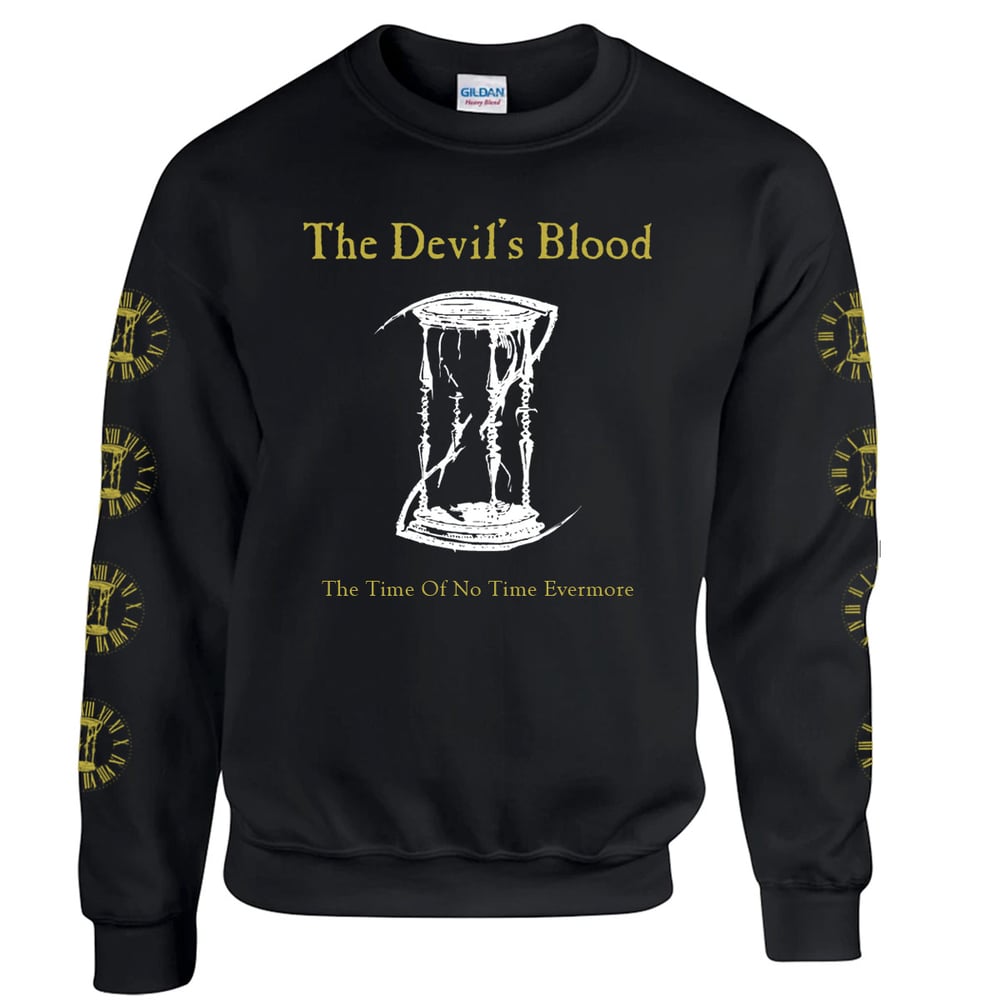 Image of The Devil's Titles Black Crewneck Sweatshirt