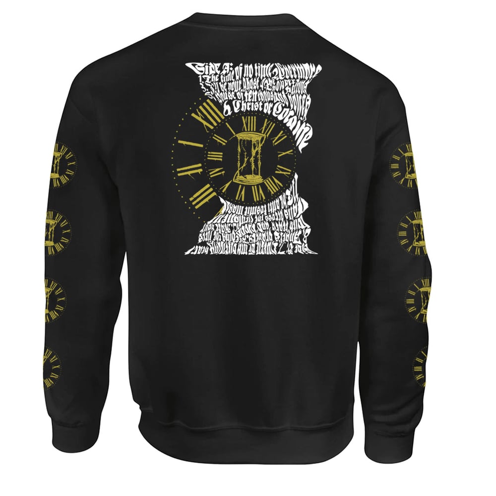 Image of The Devil's Titles Black Crewneck Sweatshirt