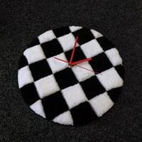 Image 3 of aldo´clock - checked (b/w)