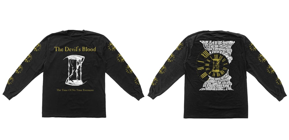 Image of The Devil's Titles Black Long Sleeve T-Shirt