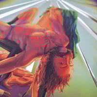 Image 2 of „Tequila Sunset” embellished print