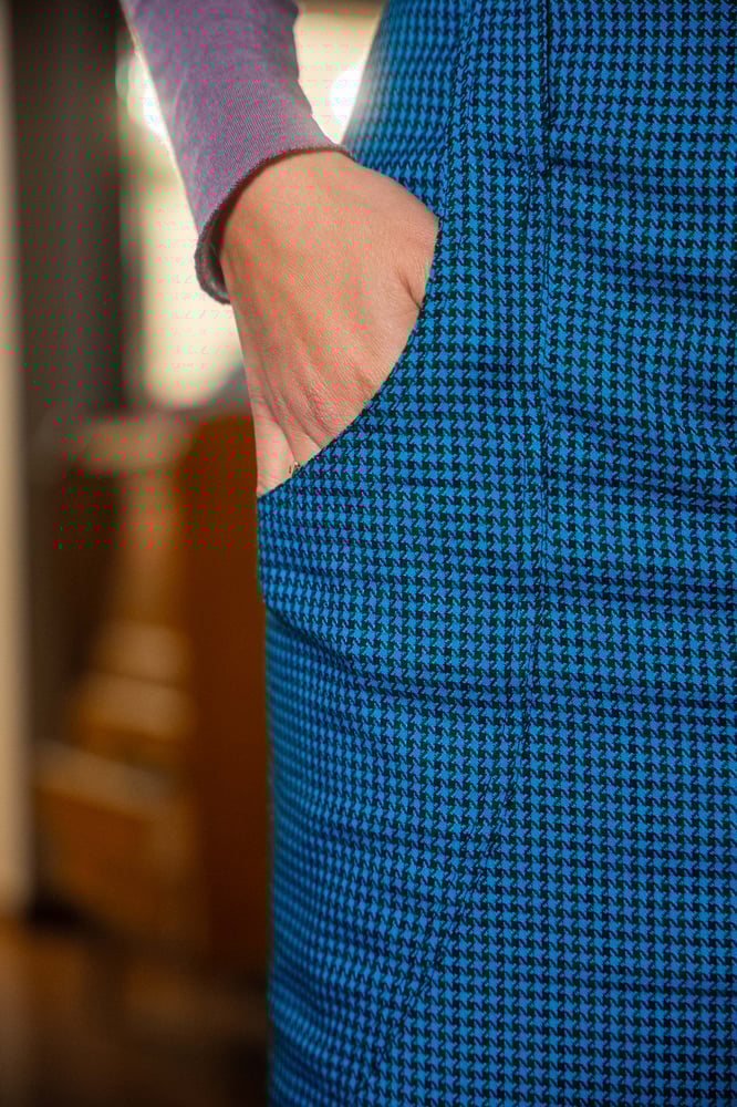 Image of Gonna 80's blue