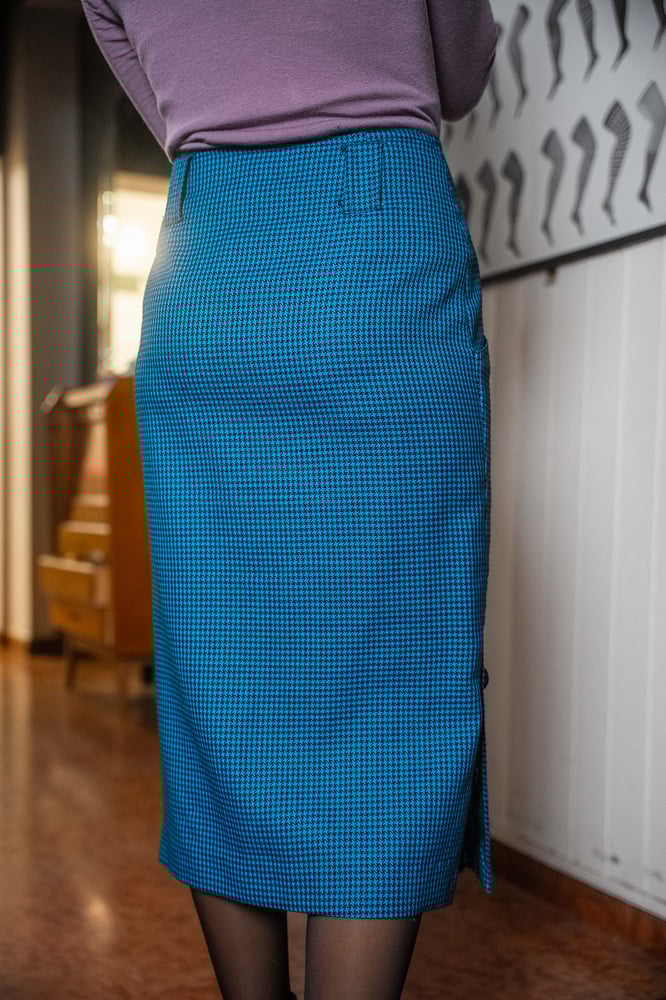 Image of Gonna 80's blue