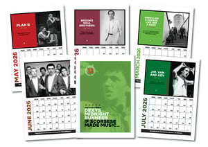 Image of NEW! Dexys Midnight Runners: If Scorsese Made Music 2026 A5 Calendar