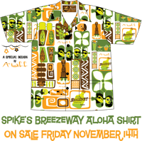 Image 1 of Spikes Breezeway Aloha Shirt by Mcbiff