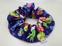 Mean Guy Pinched Fingers Scrunchie