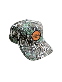 Image 1 of CJ CONCRETE SAFARI 6-PANEL CAP orange patch