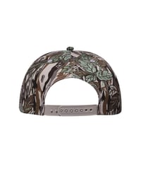 Image 2 of CJ CONCRETE SAFARI 6-PANEL CAP orange patch