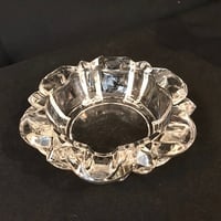 Image 3 of Ancien cendrier Art Déco en verre moulé - Reims - années 30 - Vide-poche en verre