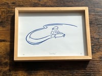 Image 1 of Lino print "Skate flow" - Signed Limited Edition.