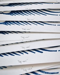 Image 3 of Lino print "Reef Wave" - Signed Limited Edition.