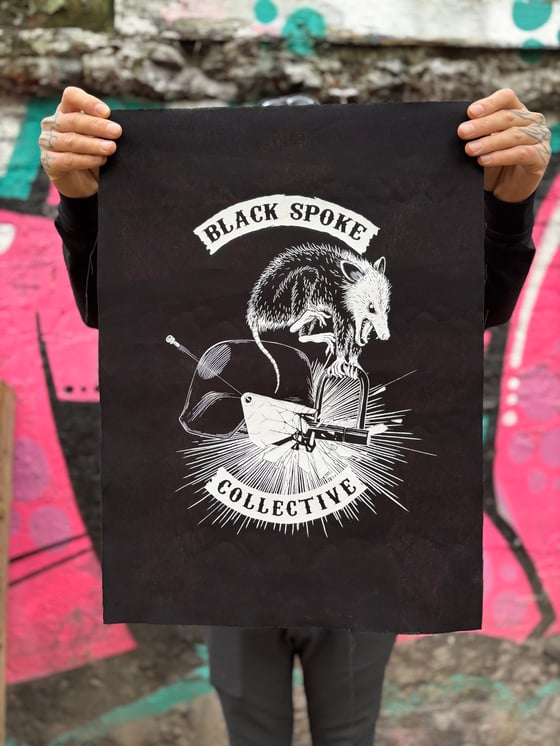 Image of "critters not cops" | Prarieland Defendants benefit backpatch