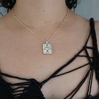 Image 4 of Silver Clown Pendant