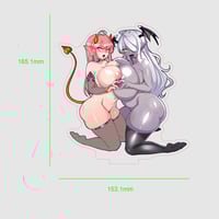 Image 2 of DarlingModified x OldDeadPins OC Collab Acrylic Stand Pre-Order