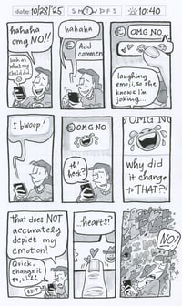 NEW!! Daily Comic 10/28: Emoji Nonsense