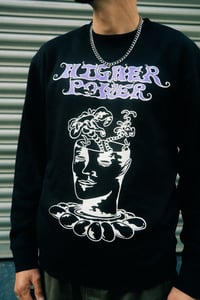 Image 1 of Flower Head Crewneck *Sale*