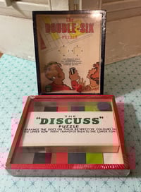 FUN Unused Retro Wooden Skill Games