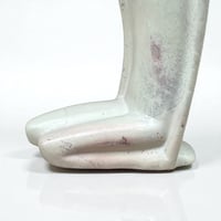 Image 8 of Grande sculpture homme stylisé en pierre stéatite Kenya 70/80 art africain moderniste