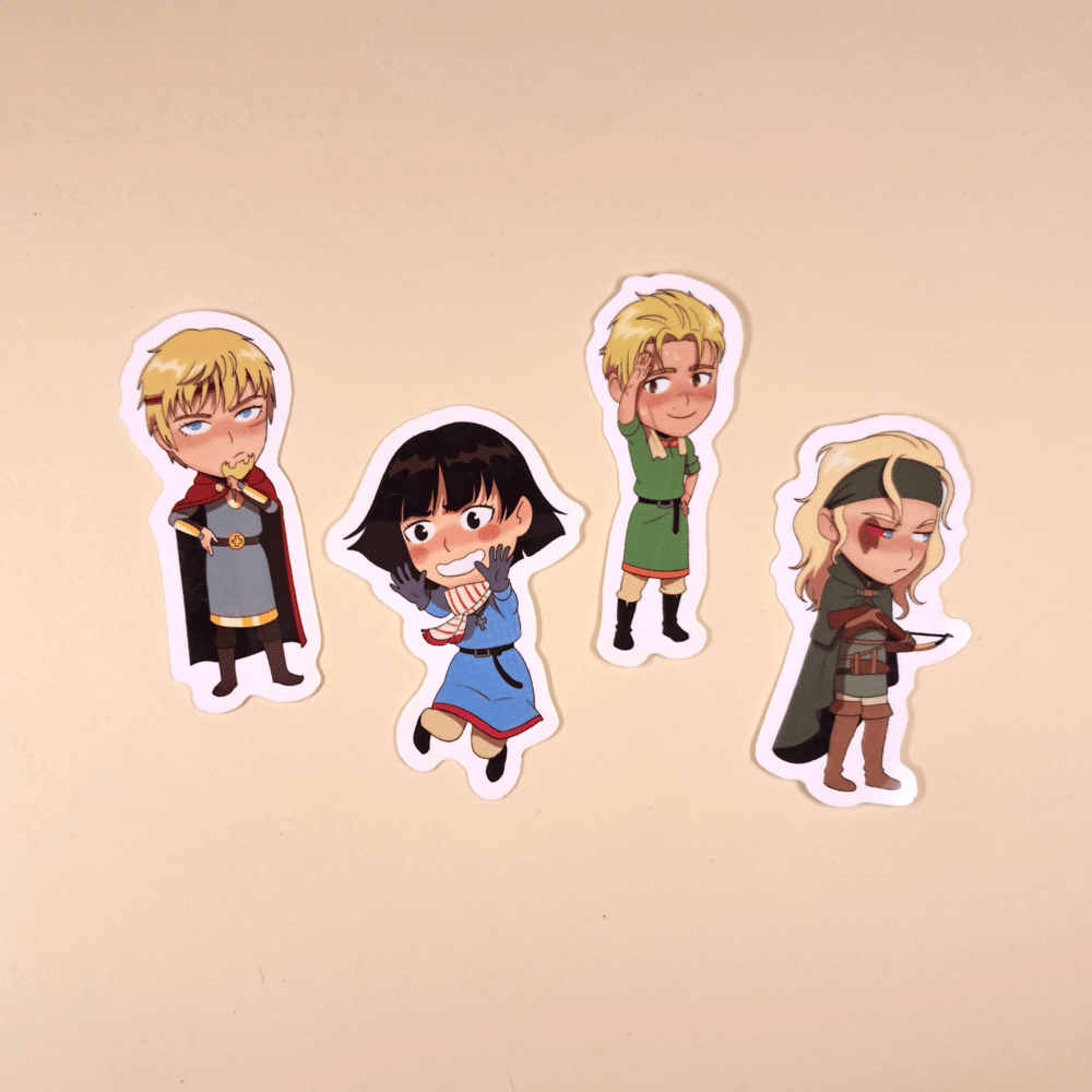 Image of Vinland character stickers