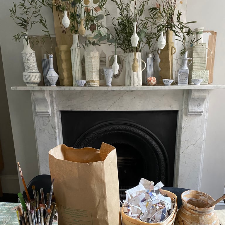 Hanging Paper Vessel Workshop Image 3