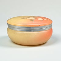 Image 5 of Grande Boîte à bijoux en albâtre avec fleurs de cerisier rose - vintage 1970s.