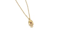 Image 2 of Collier Grigri main | Améthyste