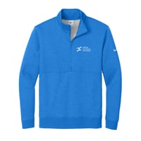 Image 1 of Nike Club Fleece Sleeve Swoosh 1/2-Zip NKDX6718