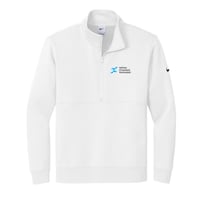 Image 4 of Nike Club Fleece Sleeve Swoosh 1/2-Zip NKDX6718