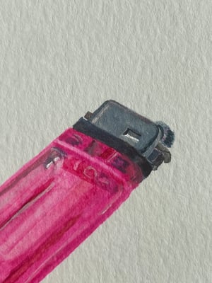 Lighter Didn't Work But Worked 4 Painting